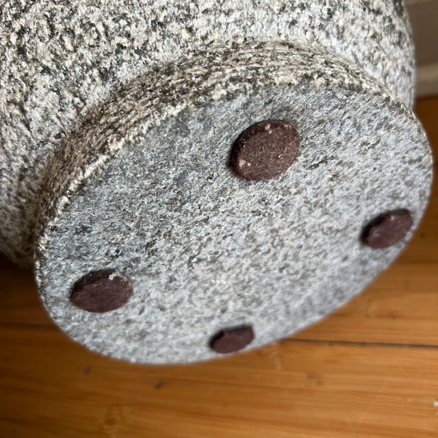 1960s 1960s Stone Mortar and Pestle For Sale - Image 5 of 7
