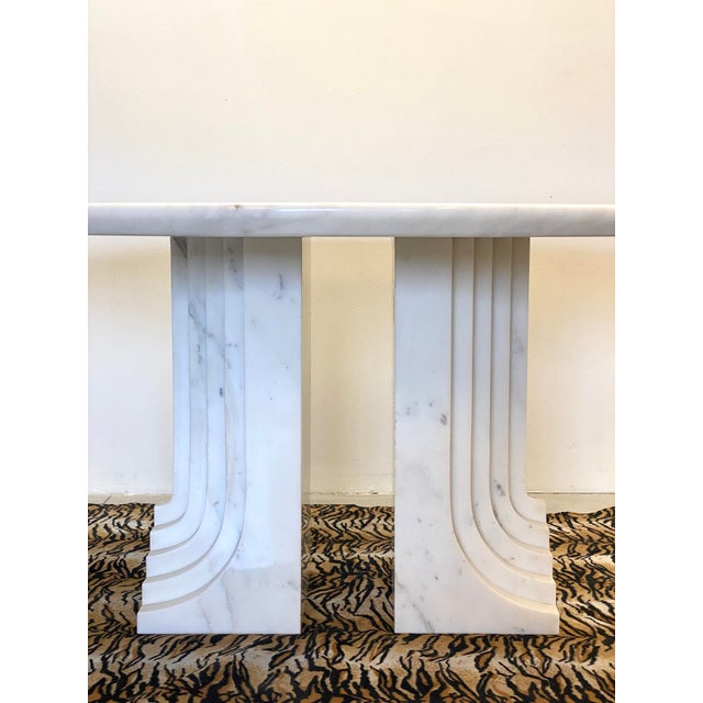 Samo Model Marble Table by Carlo Scarpa for Simon, 1980s For Sale - Image 15 of 18