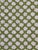 Traditional China Seas Double Cross One Color Jungle Green Fabric 1 1/2 Yards For Sale - Image 3 of 5