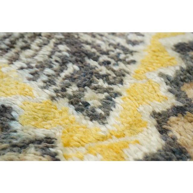 19th Century Vintage Morrocan Rug 5'4'' x 7'2'' For Sale - Image 5 of 10