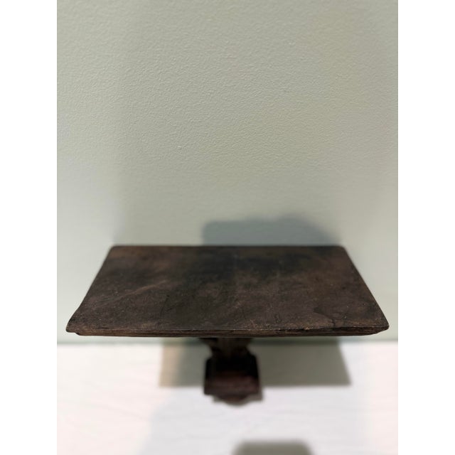 Pair of Vintage Carved Wood Wall Shelves For Sale In Nashville - Image 6 of 12