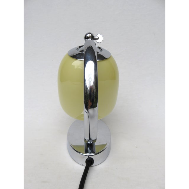 1920s Art Deco Chrome-Plated Table Lamp from WMF Ikora, 1920s For Sale - Image 5 of 15