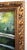 1990s Japanese Bridge Claude Monet by S. Carthon Framed Canvas Oil Painting Gold Frame For Sale - Image 5 of 7