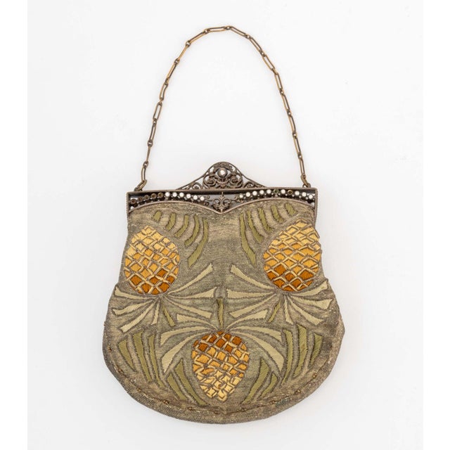 Blue Collection of Three Art Deco Handbags For Sale - Image 8 of 13