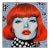 20' X 20' Fashion Female Portrait Pop Art Fine Art Print by Diane Grant Studio, Unframed For Sale