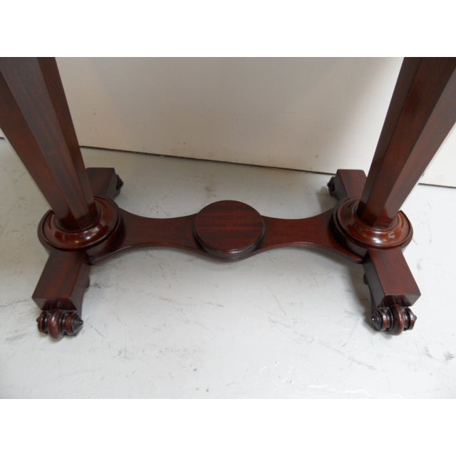 Antique Georgian Mahogany Writing Table For Sale - Image 12 of 14