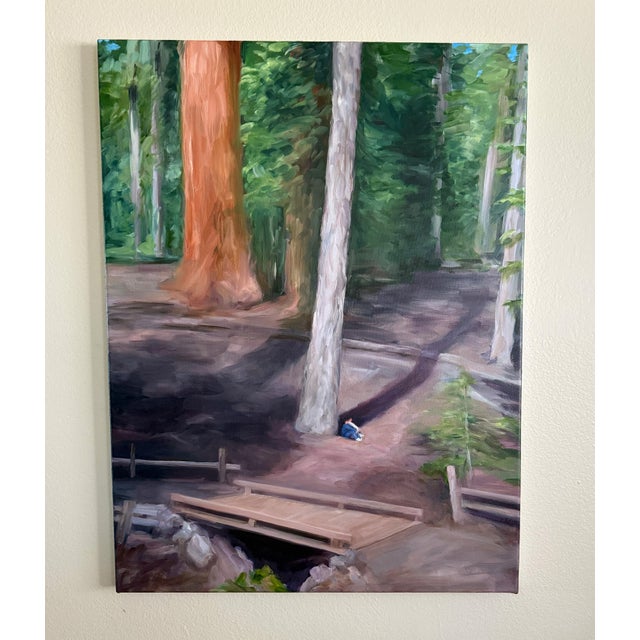 Contemporary Perspective Rest - Oil on Canvas by Kory Alexander For Sale - Image 3 of 7