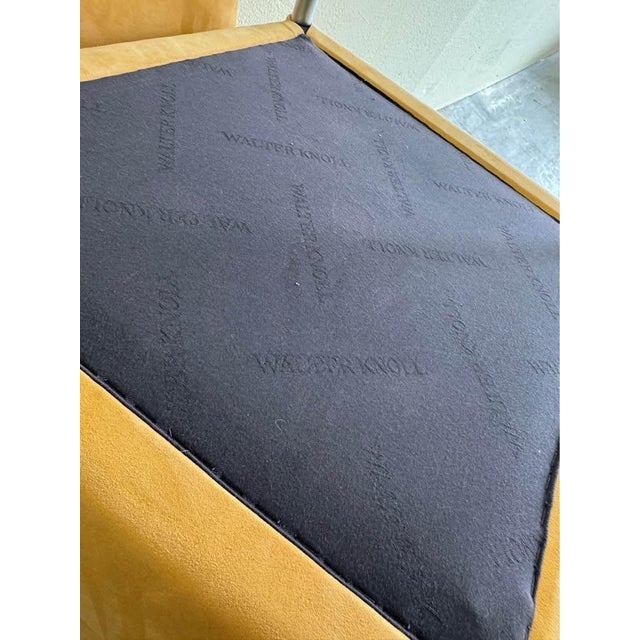 Walter Knoll Late 20th Century Walter Knoll Armchairs – Set of 4 Eoos Design – Modern Minimalist Upholstered Chairs For Sale - Image 4 of 10