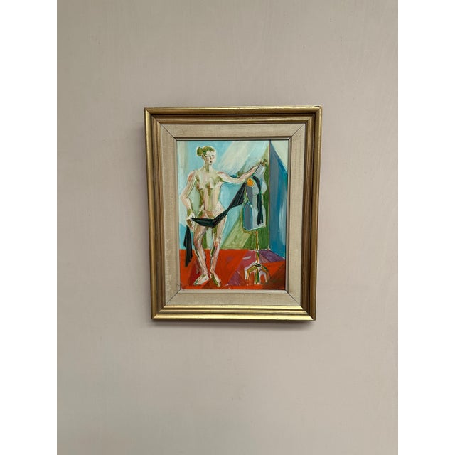 Michel Patrix, Mannequin, 1950s, Oil on Canvas, Framed For Sale - Image 10 of 18