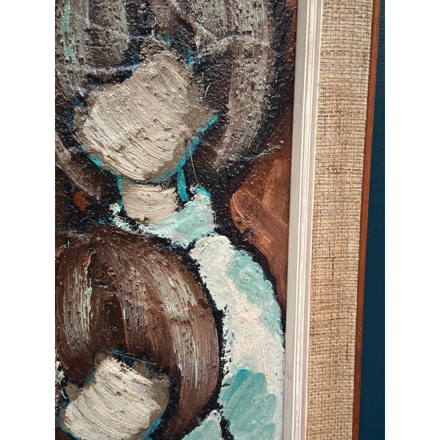 Erik Lund, Trio, 1950s, Oil on Canvas, Framed For Sale - Image 8 of 18
