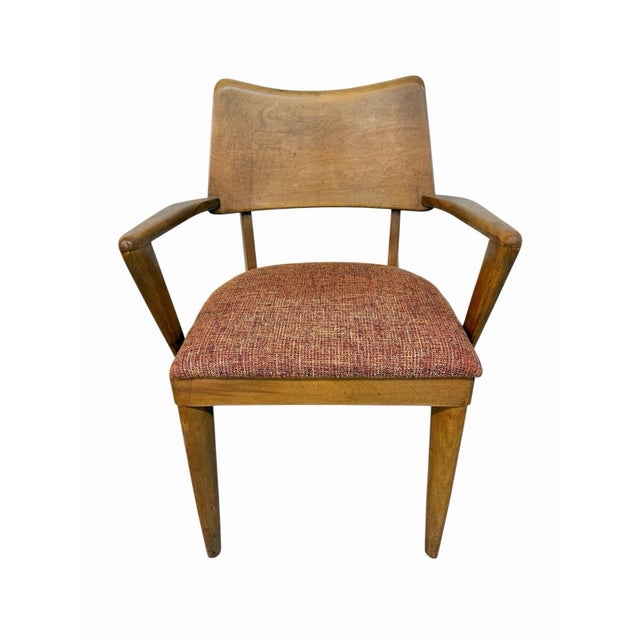 Heywood-Wakefield Mid-Century Modern Heywood Wakefield Maple Dining Chairs - Set of 4 For Sale - Image 4 of 10