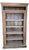 Antique Carved Indian Open Book Case For Sale - Image 4 of 5