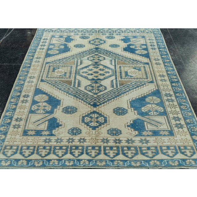 Turkish Vintage Rug 4'7" x 6'11" #20794 Explore a curated collection of hallway runners, wool rugs, and handmade...