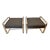 Pasha Axon Modern Ottomans - a Pair For Sale