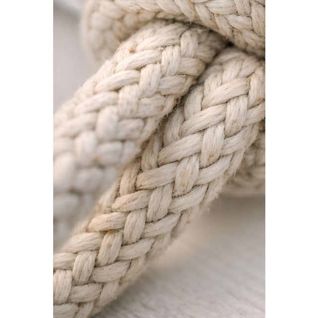 Nautical Rope Knot Close-Up, Minimalist Coastal Art Print, 24″ × 36″ For Sale - Image 4 of 8