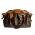 Louis Vuitton Tivoli PM Bag Brown LV Monogram Canvas Leather Top Handle Purse Approx: widest point 15" X 9" X 5.5"...