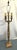 Vintage Victorian Style Heavy Painted Metal 4-Light Torchiere Floor Lamp For Sale - Image 4 of 17