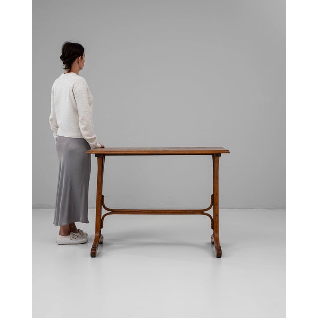 1900s Austrian Wooden Side Table For Sale - Image 17 of 18