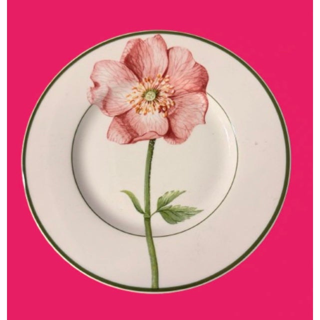 2000 - 2009 6 Flora by Villeroy & Boch Lunch Plates For Sale - Image 5 of 8