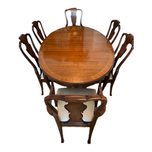 1970s Vintage Henredon Dining Set of 7