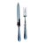 Christofle Carving Set | Mid-19th Century Silverplate | CC Hallmark 1844–1862 For Sale