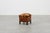 Art Deco Walnut Stools with Velvet Upholstery, Italy, 1920s, Set of 2 For Sale - Image 4 of 13