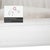 DS 142 White Leather Wing Lounger Sofa with Chrome Feet and Manual Function from de Sede For Sale - Image 14 of 18