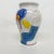 Mid-Century Modern 1960s Giovanni DeSimone Italian Colorful Hand-Painted Ceramic Pottery Vase Italy For Sale - Image 3 of 10