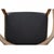 Black JH503 The Chair in Oak and Black Leather by Hans Wegner, 1960s For Sale - Image 8 of 18
