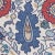 Schumacher Schumacher Anatolia Embroidery Fabric in Blue & Red For Sale - Image 4 of 5