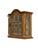 Mid-Century Modern Vintage Walnut and Glass Wall Hanging Display Cabinet, 1950s For Sale - Image 3 of 12