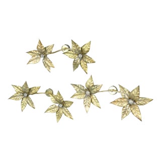 Hollywood Regency Wall Lights from Massive, 1970s For Sale