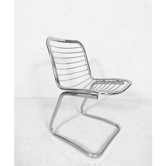 Sabrina Cantilever Chairs by Gastone Rinaldi for Rima, Italy, 1970s, Set of 4 For Sale - Image 10 of 18