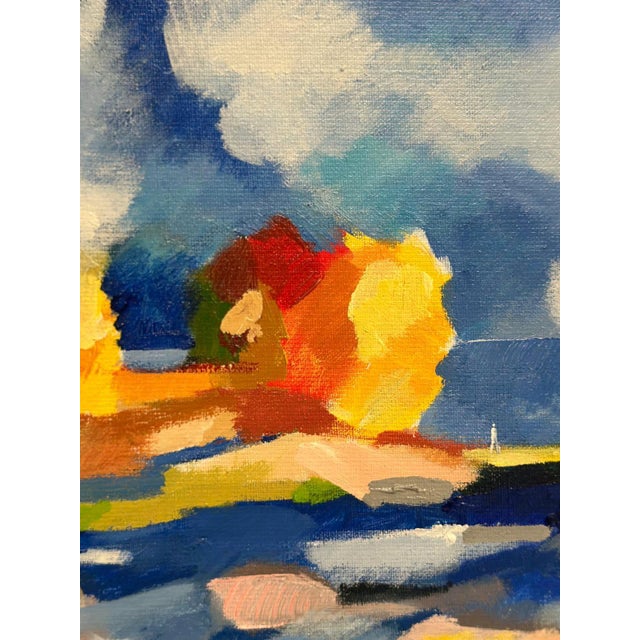 Anita Fröding, The Wandering Poet, 1950s, Oil Painting on Canvas, Framed For Sale - Image 16 of 18