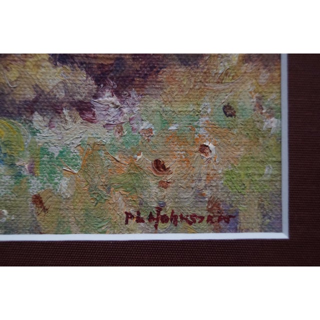 A small landscape painting by noted Texas artist PETER LANZ HOHNSTEDT, most likely from the 1930s. This piece has been...