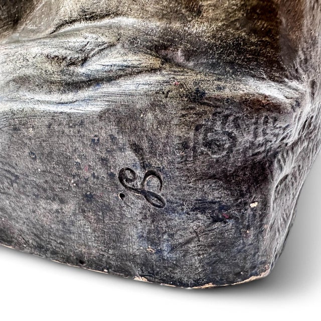 Bronzed & Gilded Terracotta Figure from Goldscheider, 1901 For Sale - Image 14 of 18