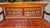 Late 20th Century Late 20th Century Hand Carved Folk Art Wood Bench For Sale - Image 5 of 11