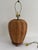Mid-Century Modern Vintage 1970s Woven Rattan Table Lamp – Sculptural Urn Form Boho Coastal For Sale - Image 3 of 9