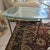 Labarge Vintage Brass/Gold Metal Glass Top End Table Hollywood Regency La Barge Style For Sale - Image 4 of 9