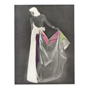 1937 Fashion Lithograph -Man Ray, Matted