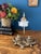 Antique Brass Desk Lamp With Frosted Glass For Sale - Image 4 of 18