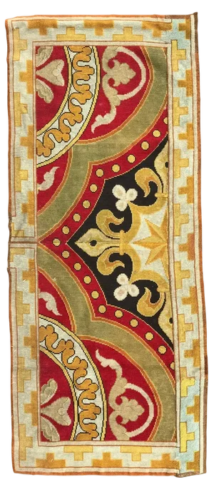 Antique French Aubusson Needlepoint Tapestry, 1890s
