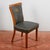 Leather Chair with Printed Logo by W.D.F. Grubb, 2000s For Sale - Image 11 of 18