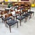 An exceptional and increasingly hard-to-find set of eight Model 71 dining chairs by Niels Otto Møller for J.L. Møller...
