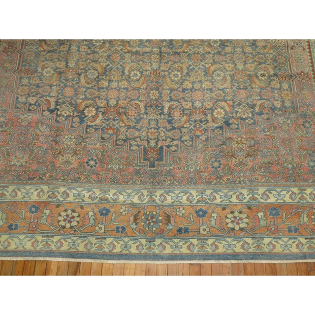 Persian Early 20th Century Zabihi Collection Oversize Persian Bibikabad Rug - 10'8" x 16'7" For Sale - Image 3 of 10