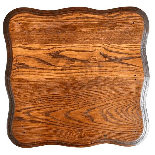 Tall Art Nouveau Oak Plant Table, 1920s For Sale - Image 3 of 6