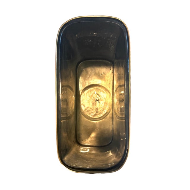 Metal Glamorous Art-Deco Style Brass Ice Bucket, by Jay Jeffers For Sale - Image 7 of 9