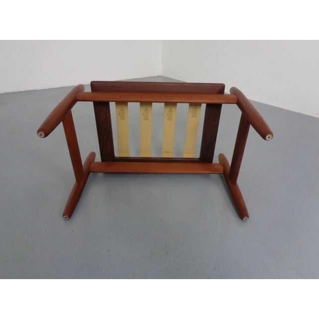 Danish Teak Stool by Hans Olsen for Frem Røjle, 1960s For Sale - Image 11 of 16