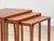 Danish Nesting Tables with Tiled Tops by Johannes Andersen for Trioh, 1960s, Set of 3 For Sale - Image 6 of 12