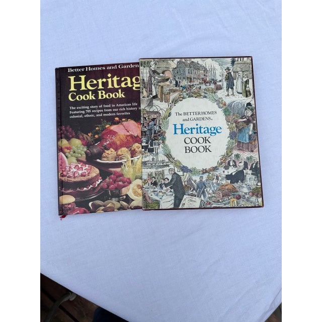 Mid-Century Modern Better Homes & Gardens Heritage Cook Book 1975 First Edition For Sale - Image 3 of 13
